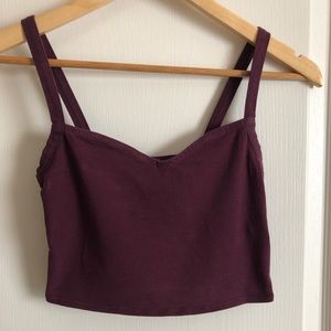 SOLD ON CURTSY- Kimchi Blue Burgundy Tank